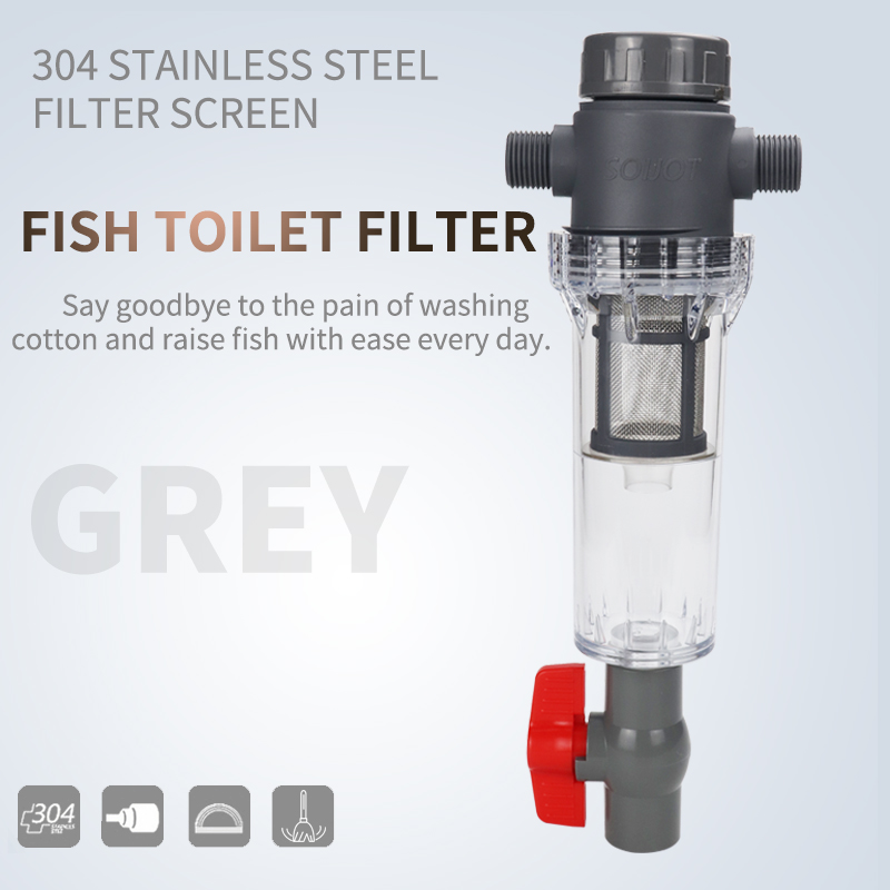 Fish tank fish toilet Full tra - огляд і ціна Aquarium Fish Waste Collector