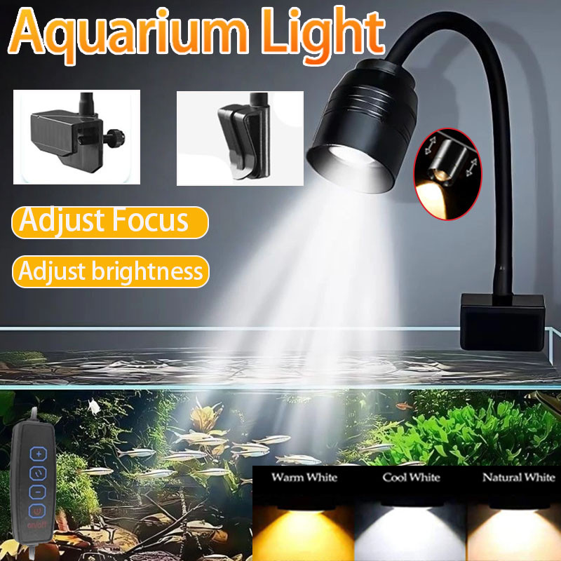 USB Aquarium Light Lighting pl - огляд і ціна Aquarium Fish Light Lamp