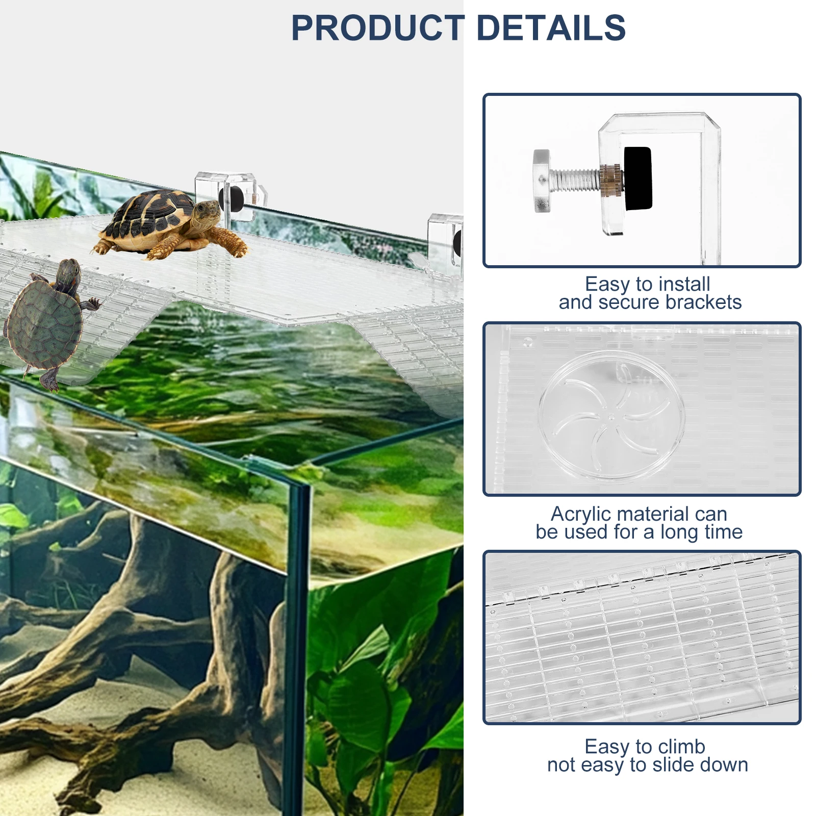 Adjustable Turtle Basking Plat - огляд і ціна Aquarium Fish Real