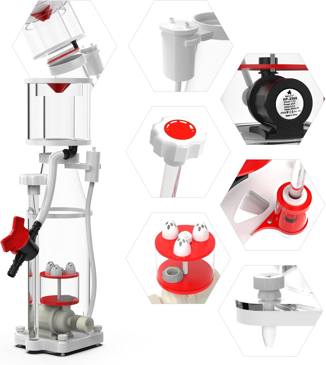 Protein Skimmer for Aquarium,  - огляд і ціна Protein Skimmer Reef