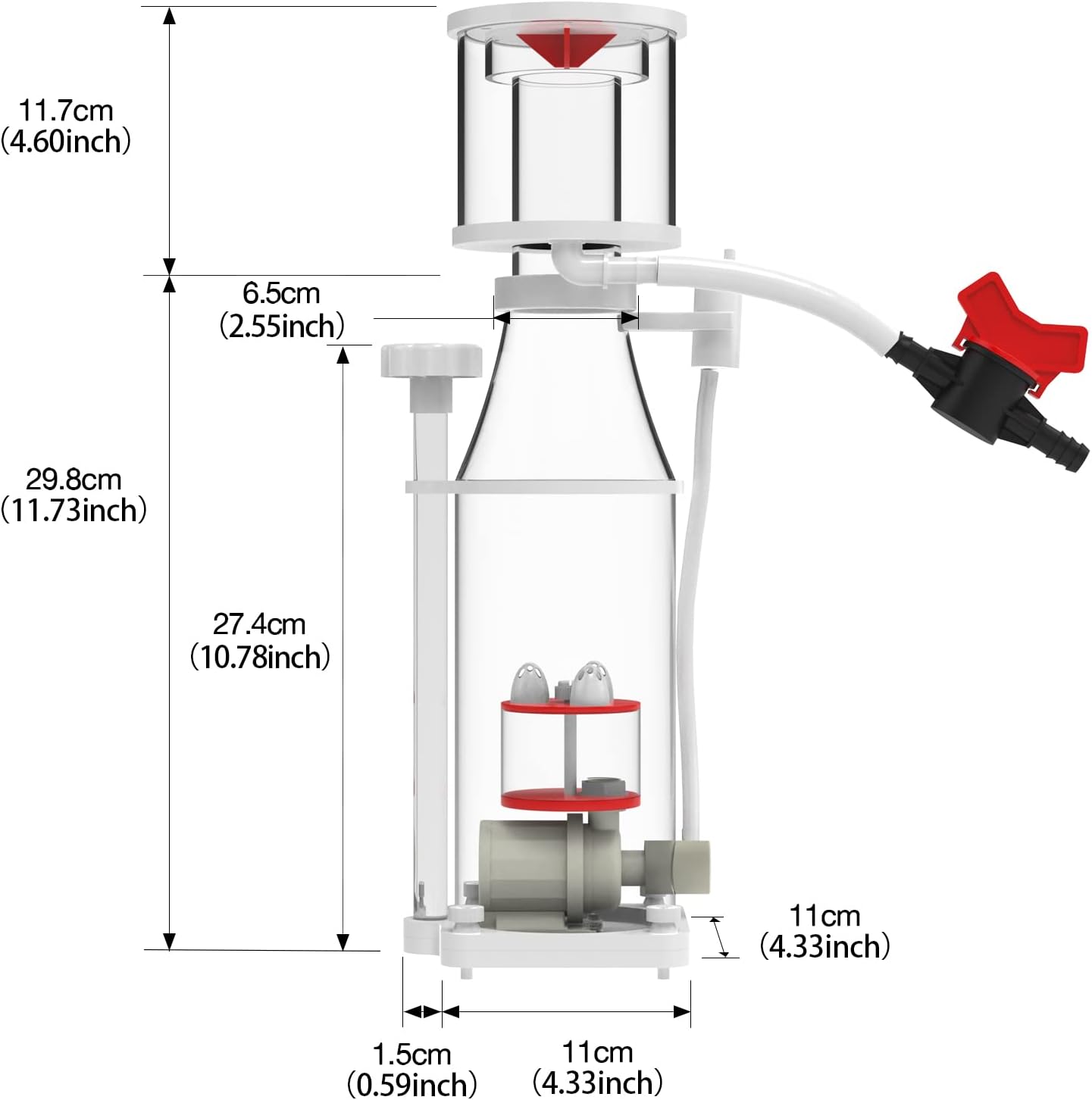 Protein Skimmer for Aquarium,  - огляд і ціна Protein Skimmer Reef