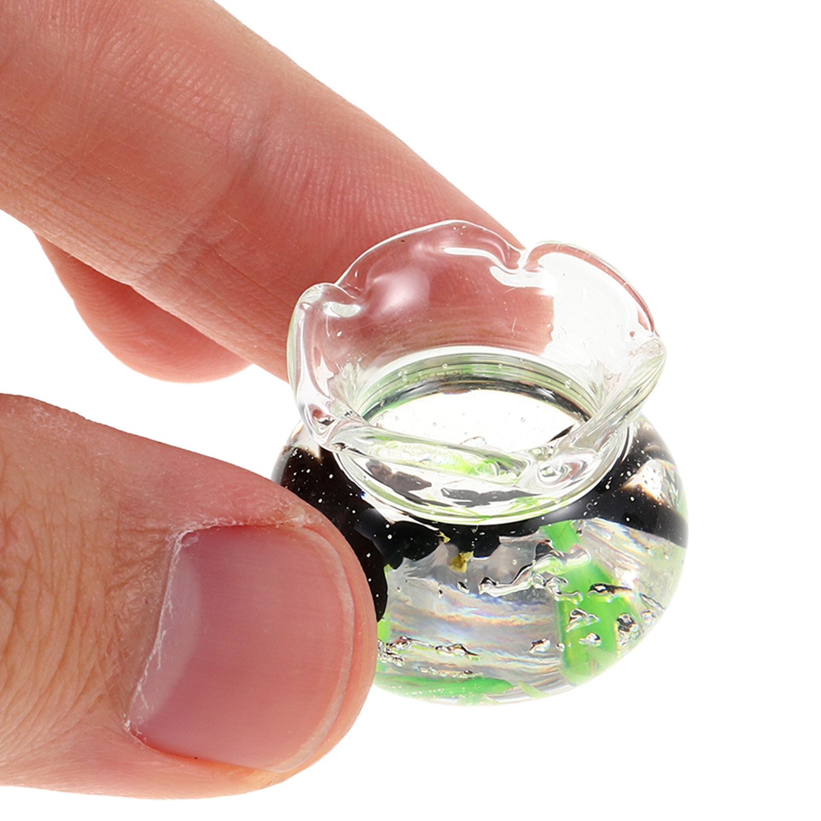 Miniature Resin Fish Bowl Roun - огляд і ціна Aquarium Fish Accessories