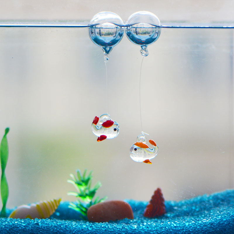 5PCS Glass Luminous Whale Floa - огляд і ціна Aquarium Fish Game