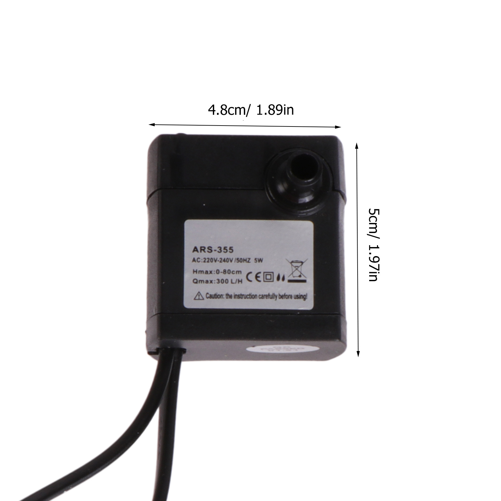 5W Submersible Circulating Wat - огляд і ціна Aquarium Fish Lamp