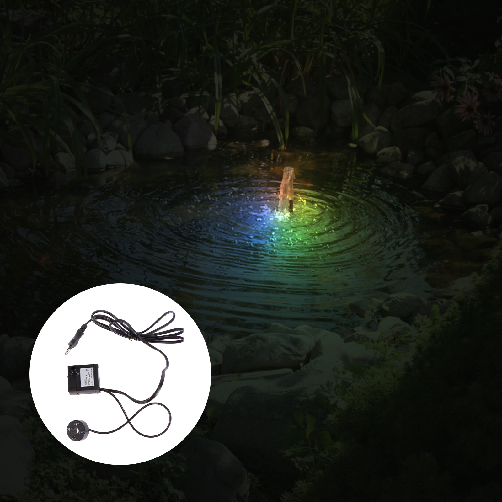 5W Submersible Circulating Wat - огляд і ціна Aquarium Fish Lamp