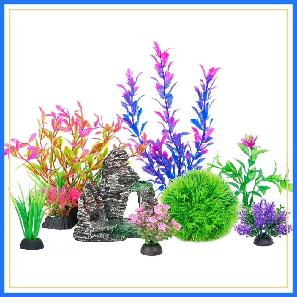 Aquarium Artificial Plastic Pl - огляд і ціна Aquarium Fish Accessories