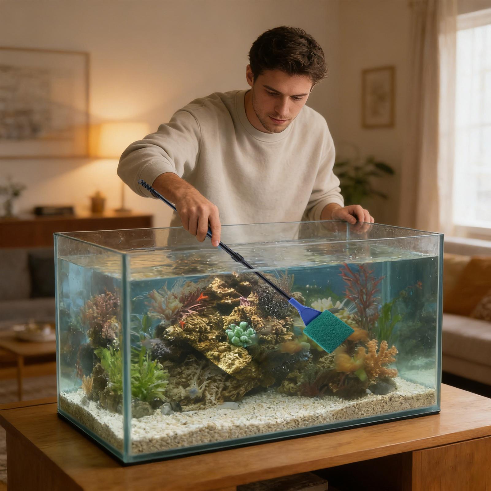 Aquarium Cleaning Kit With Lon - огляд і ціна Aquarium Fish Long