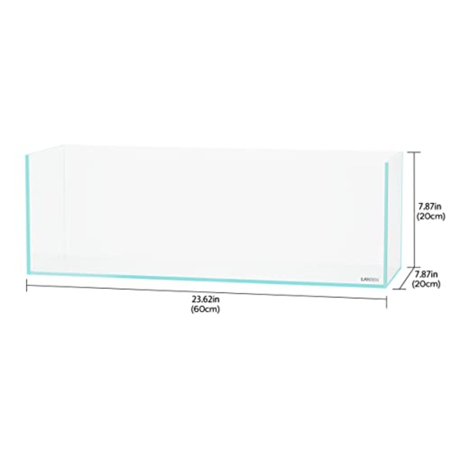 60L 5.8 Gal Rimless Low Iron A - огляд і ціна Aquarium Fish Long