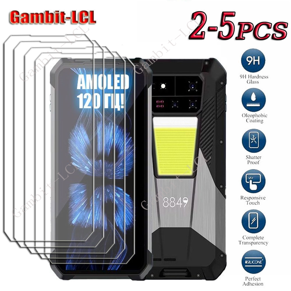 2-5PCS 9H HD Tempered Glass Fo - огляд і ціна Aquarium Fish Shark