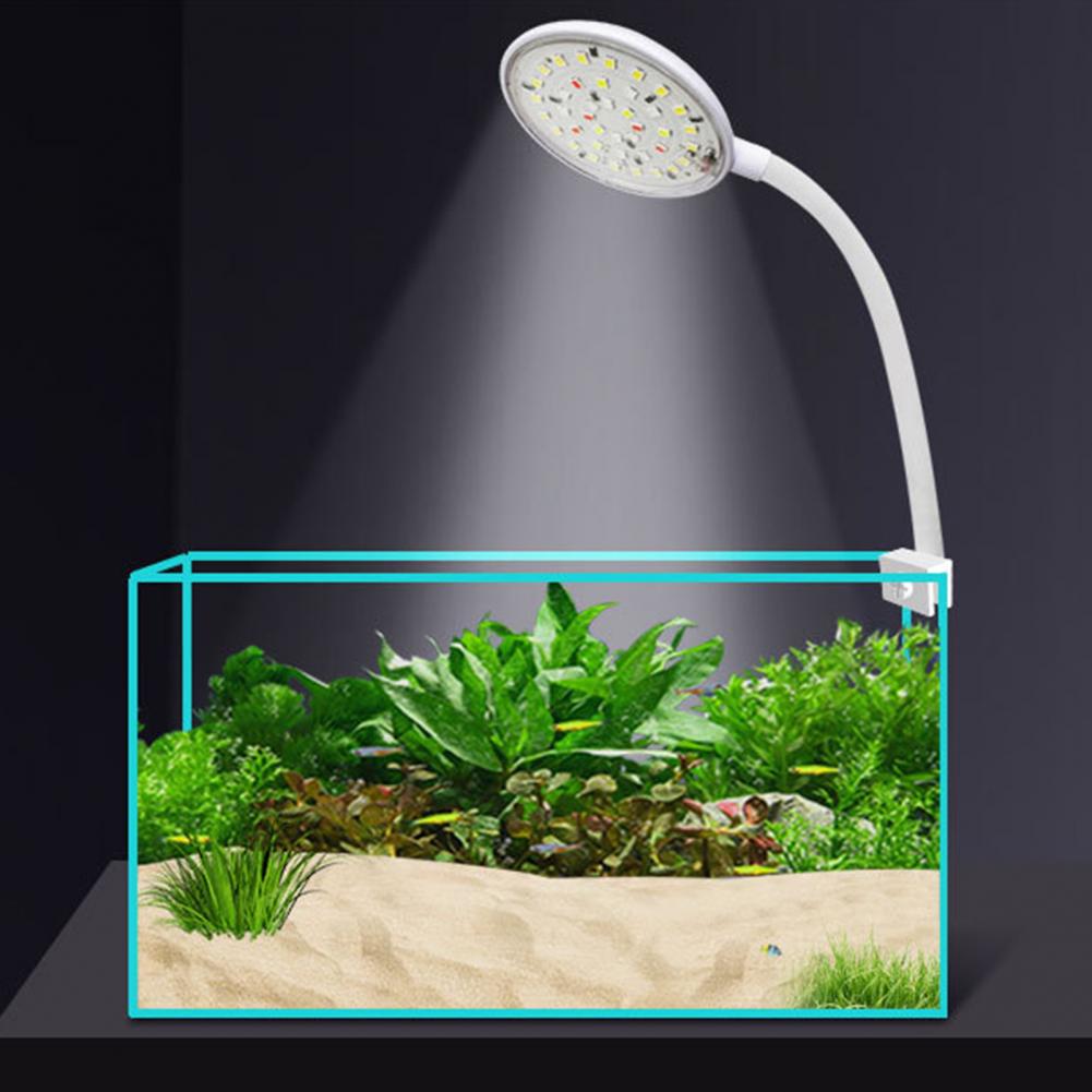 5W/7W Fish Tank Clip Lamp,USB  - огляд і ціна Aquarium Fish Lamp